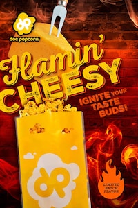 Spicy Cheesy Popcorn Snacks Image 1