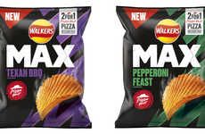 Collaboration Pizza-Flavored Chips
