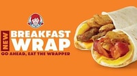 Ultra-Convenient QSR Breakfast Wraps Image 1