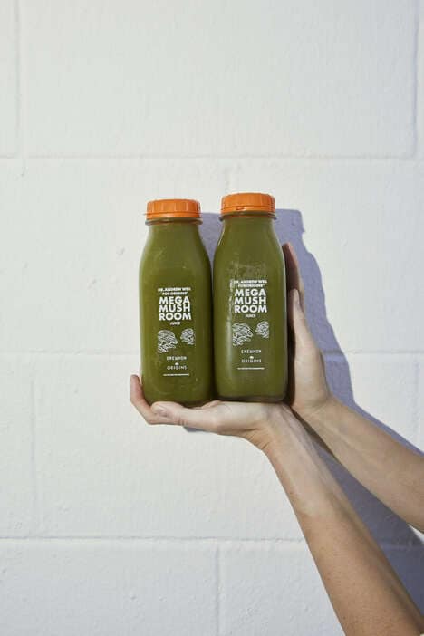 Beautifying Mushroom Beverages
