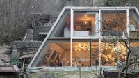 Trapezoidal Concrete Forest Homes Image 3