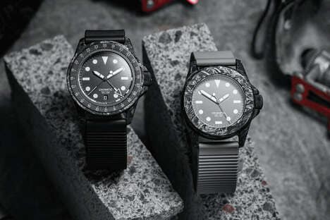 Forged Carbon Collaboration Timepieces