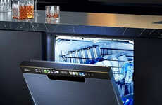 Sleek Large-Capacity Dishwashers