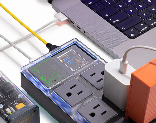 Cyberpunk-Style Charging Stations