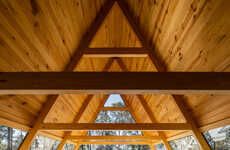 A-Frame Forest Tranquil Houses