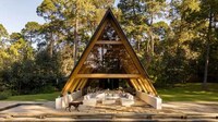 A-Frame Forest Tranquil Houses Image 3