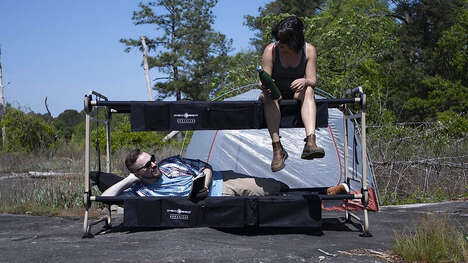 Stackable Campsite Cot Beds