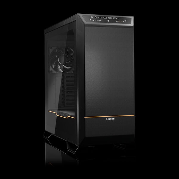 Silent All-Black PC Cases