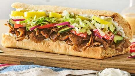 Greek Cuisine Sub Sandwiches