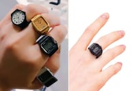Japan-Inspired Wearable Watch Rings Image 1