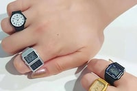 Japan-Inspired Wearable Watch Rings Image 2