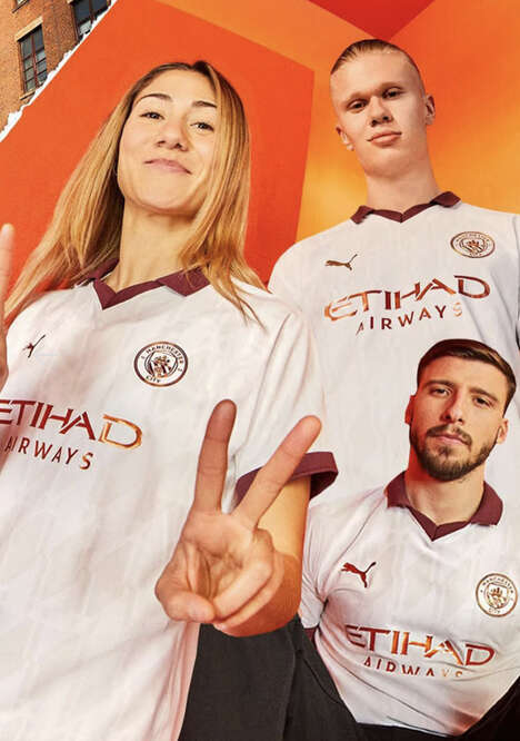 Collaborative Sporty Football Kits