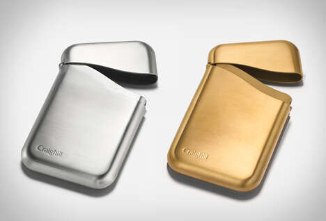 Modern Metallic Wallet Designs