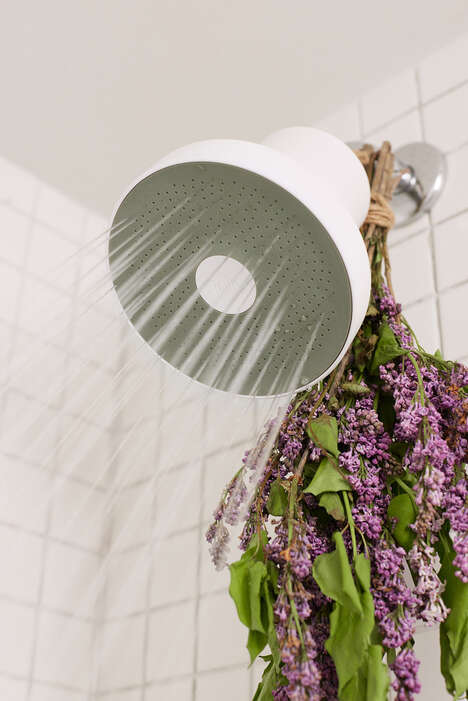 Nature-Inspired Artful Shower Heads