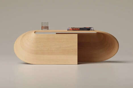 Bent Multi-Functional Coffee Tables