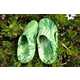 Vibrant Marbled Collaborative Clogs Image 1