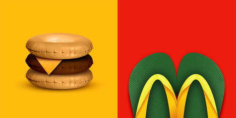 Fast Food-Inspired Beachy Campaigns
