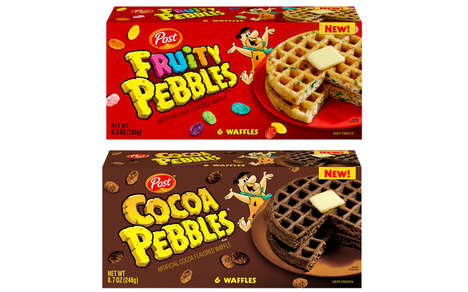 Cereal-Inspired Frozen Waffles