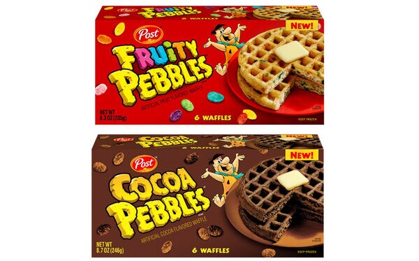 Cereal-Inspired Frozen Waffles