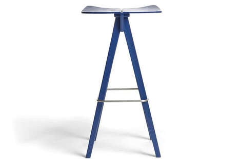 Modernized Midcentury Bar Stools