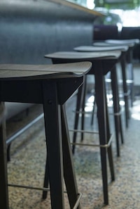 Modernized Midcentury Bar Stools Image 5