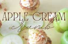 Autumnal Apple Crumb Cupcakes