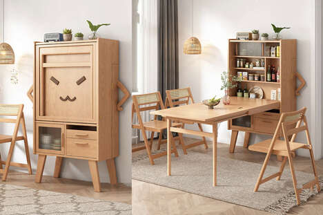 Anthropomorphic Design Dining Sets