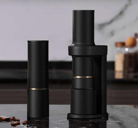 Sleek Portable Coffee Grinders