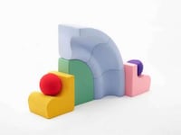 Colorful Foam-Based Furniture Capsules Image 2