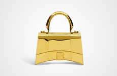 Entirely Metallic Luxury Handbags