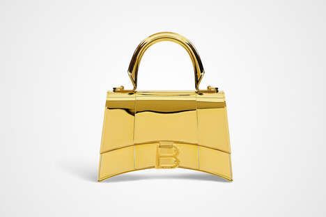 Entirely Metallic Luxury Handbags