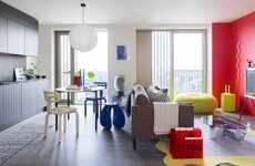Futuristic Vibrant London Apartments