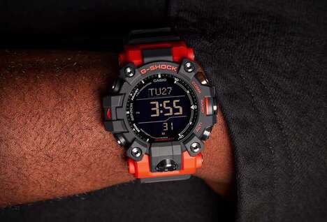 Durable Dual-Layer Digital Timepieces