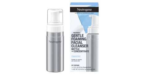 Powder-to-Foam Face Cleansers
