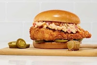 Spicy Honey Chicken Sandwiches Image 1