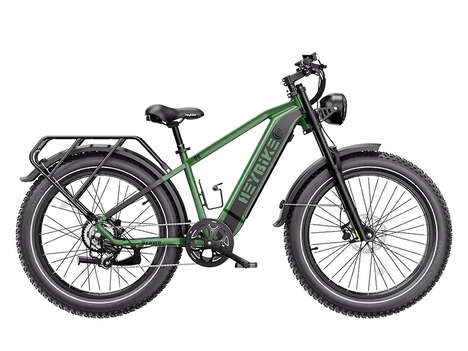 Rugged All-Terrain E-Bikes