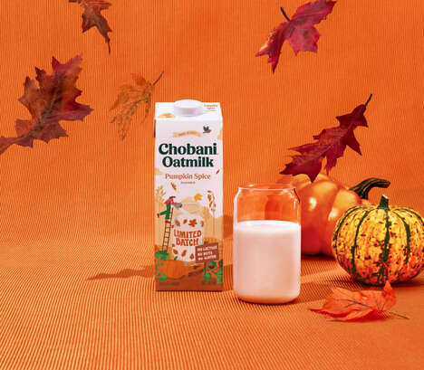 Pumpkin Spiced Oat Milks