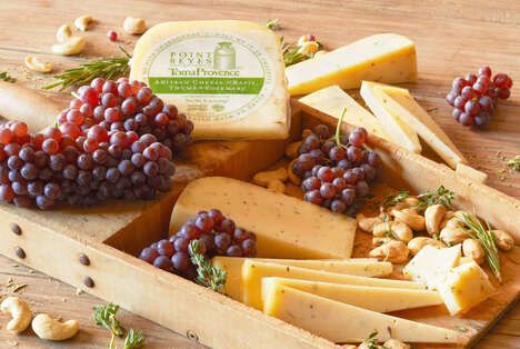 Aromatic Herb-Infused Cheeses