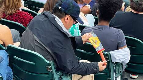 Branded Hot Dog-Inspired Straws