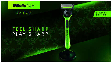 Sleek Snake-Adorned Razers