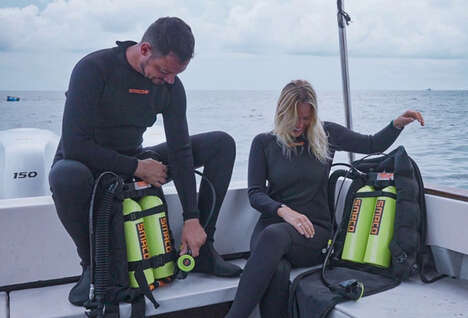 Backpack-Style Scuba Tanks