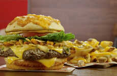 Queso-Topped QSR Burgers