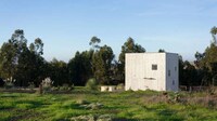 White Wood-Clad Cubed Houses Image 2
