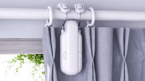Solar-Powered Curtain Controllers