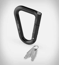 Locking Aluminum Luggage Carabiners Image 5