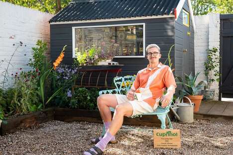 Artist-Updated Backyard Sheds