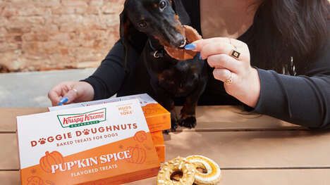 Autumnal Doggy Donuts