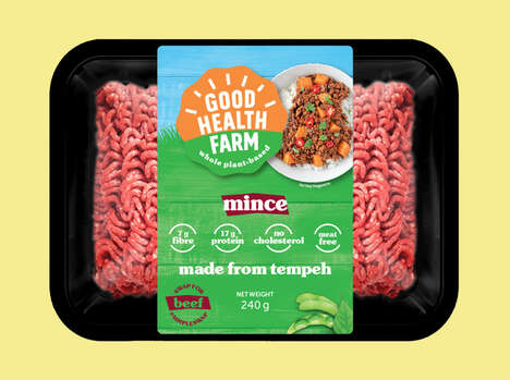 Tempeh-Based Meatless Minces