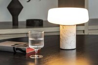 Sleek Rechargeable Marbled Lamps Image 3