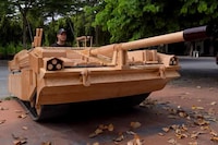 DIY Life-Size Tanks